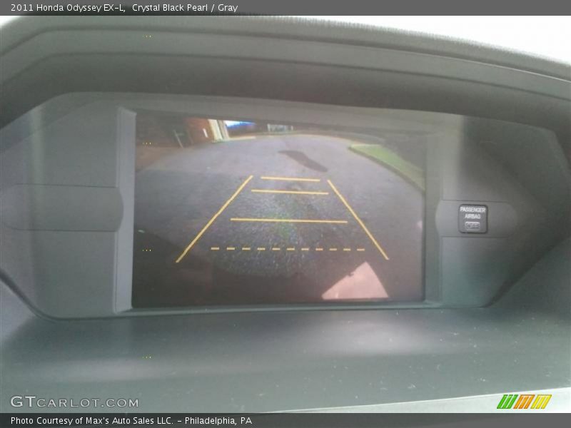 Crystal Black Pearl / Gray 2011 Honda Odyssey EX-L