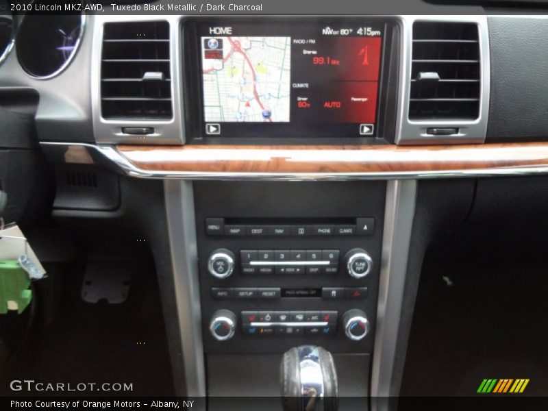 Tuxedo Black Metallic / Dark Charcoal 2010 Lincoln MKZ AWD