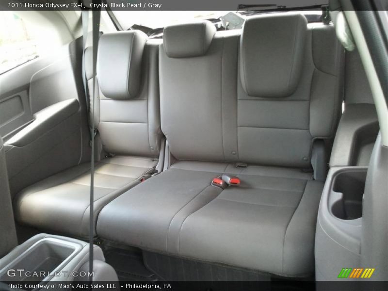 Crystal Black Pearl / Gray 2011 Honda Odyssey EX-L