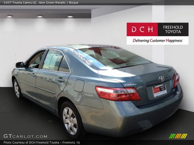 Aloe Green Metallic / Bisque 2007 Toyota Camry LE