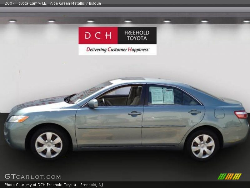 Aloe Green Metallic / Bisque 2007 Toyota Camry LE