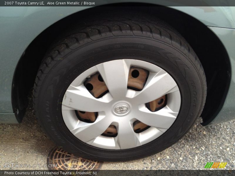 Aloe Green Metallic / Bisque 2007 Toyota Camry LE
