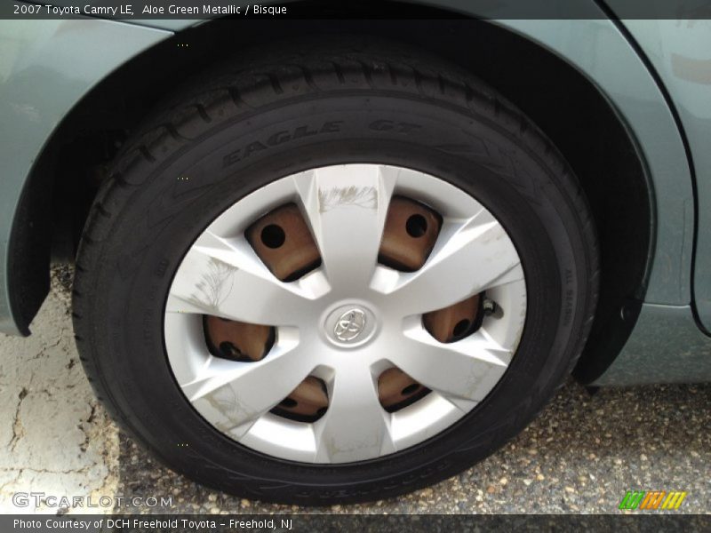 Aloe Green Metallic / Bisque 2007 Toyota Camry LE