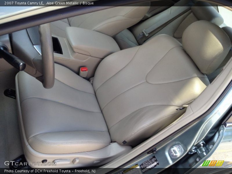 Aloe Green Metallic / Bisque 2007 Toyota Camry LE