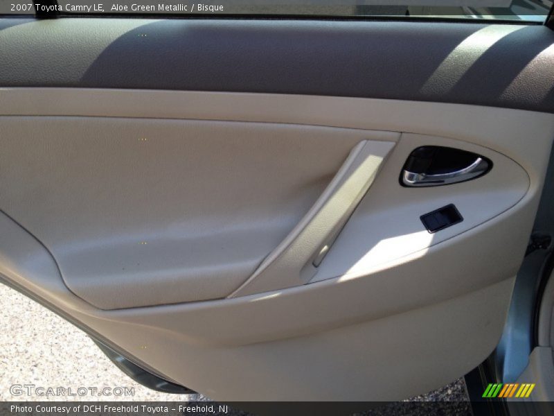 Aloe Green Metallic / Bisque 2007 Toyota Camry LE