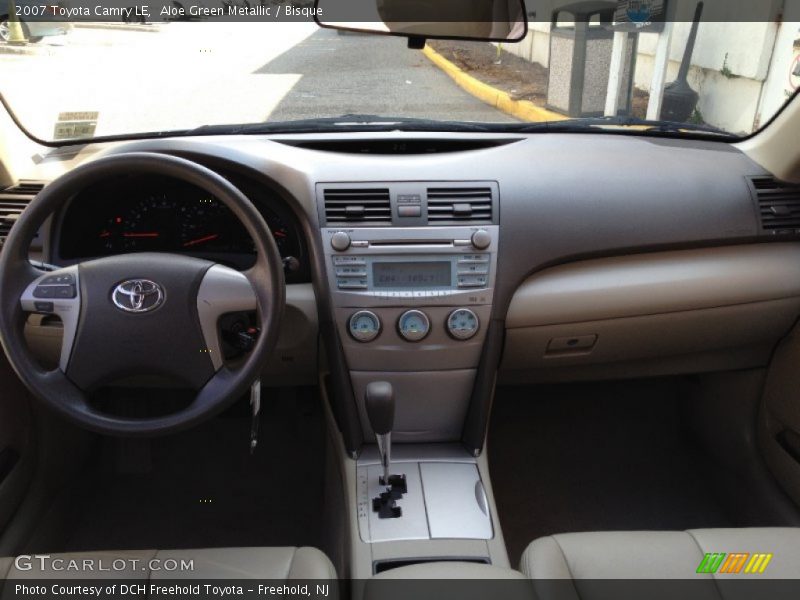Aloe Green Metallic / Bisque 2007 Toyota Camry LE