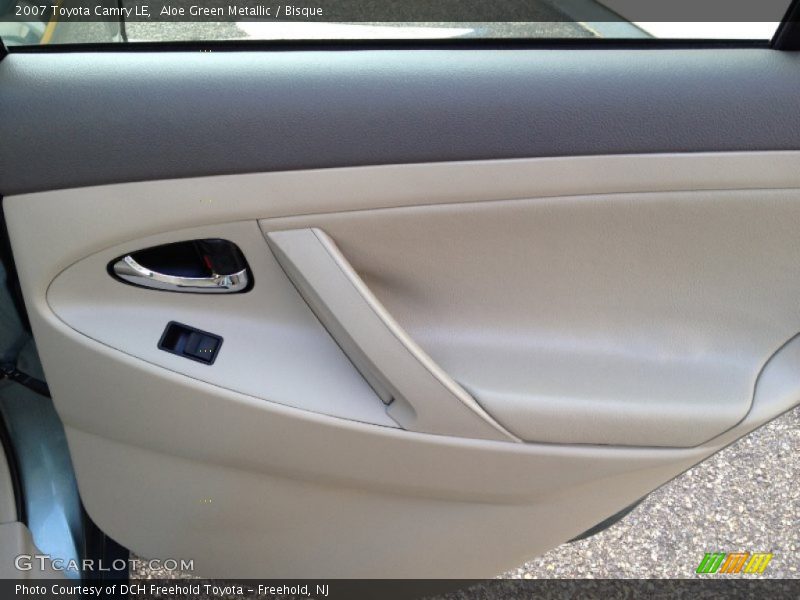 Aloe Green Metallic / Bisque 2007 Toyota Camry LE
