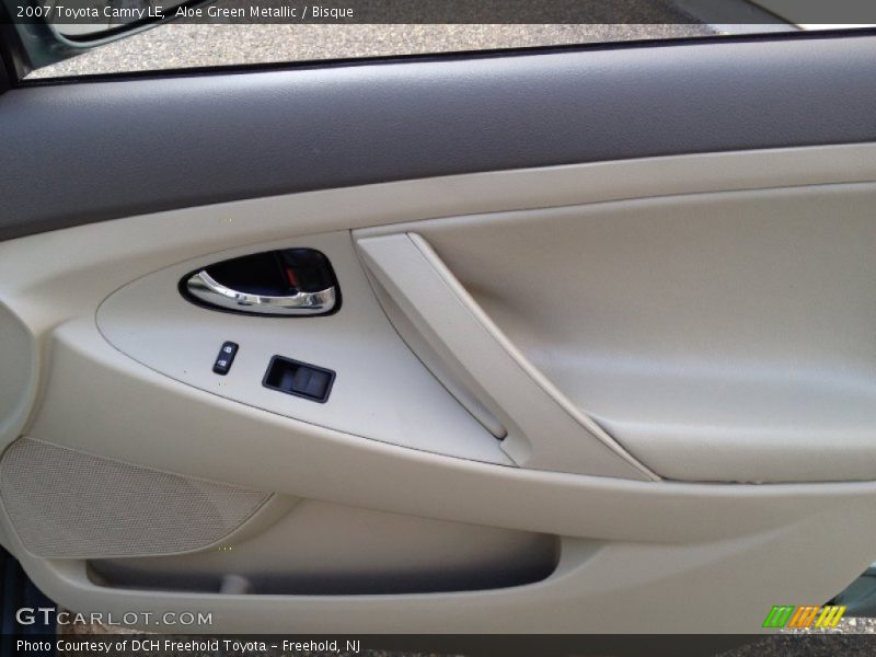 Aloe Green Metallic / Bisque 2007 Toyota Camry LE