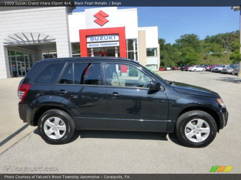 Black Pearl Metallic / Beige 2009 Suzuki Grand Vitara XSport 4x4