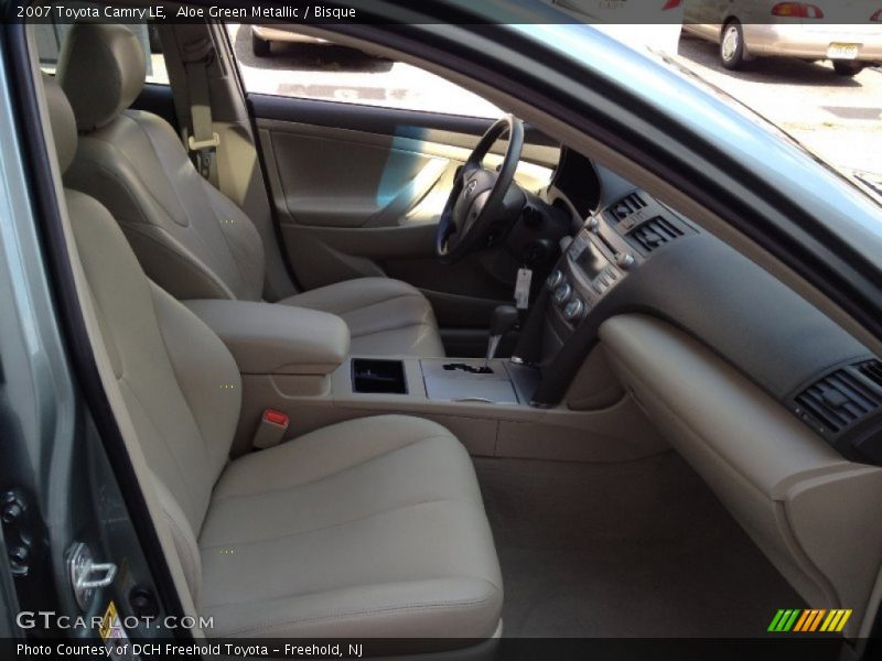 Aloe Green Metallic / Bisque 2007 Toyota Camry LE