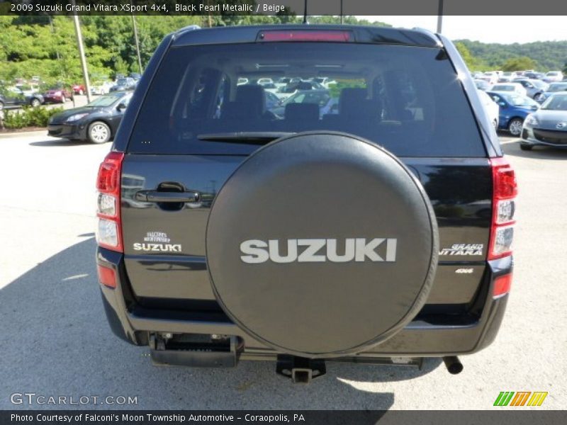 Black Pearl Metallic / Beige 2009 Suzuki Grand Vitara XSport 4x4