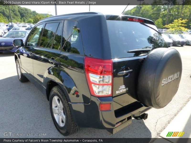 Black Pearl Metallic / Beige 2009 Suzuki Grand Vitara XSport 4x4