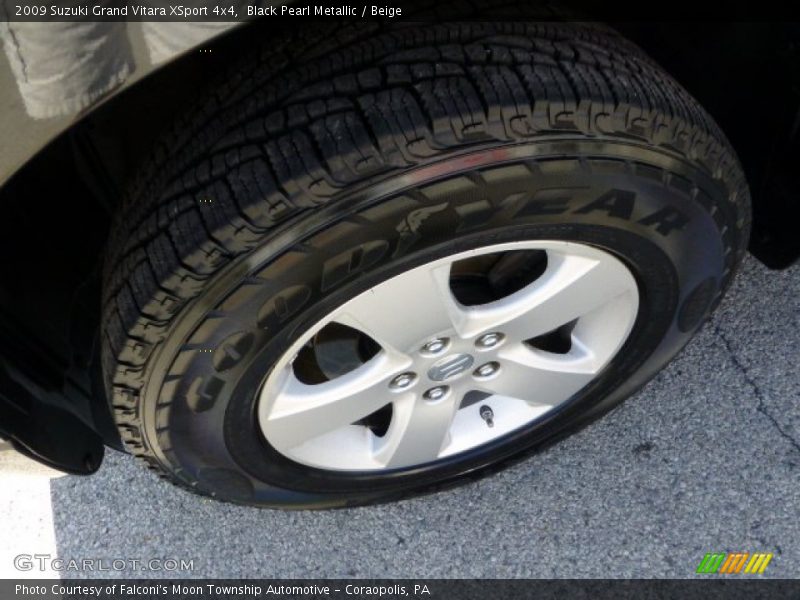 Black Pearl Metallic / Beige 2009 Suzuki Grand Vitara XSport 4x4