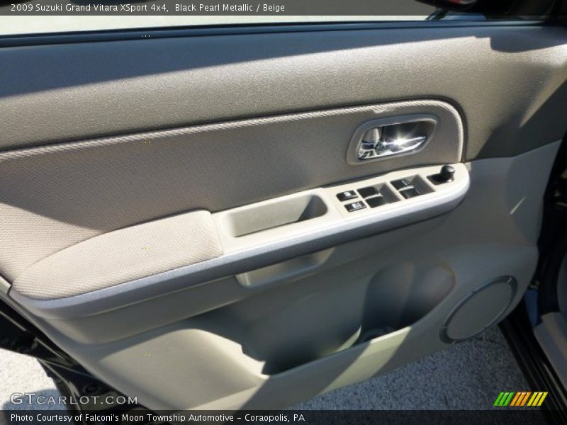 Black Pearl Metallic / Beige 2009 Suzuki Grand Vitara XSport 4x4