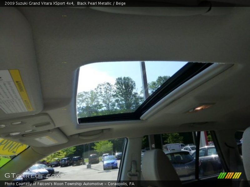 Black Pearl Metallic / Beige 2009 Suzuki Grand Vitara XSport 4x4