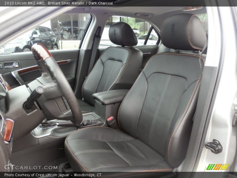Front Seat of 2010 MKZ AWD