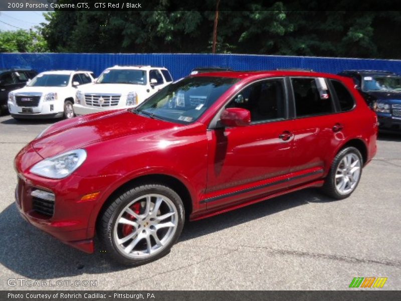 Front 3/4 View of 2009 Cayenne GTS