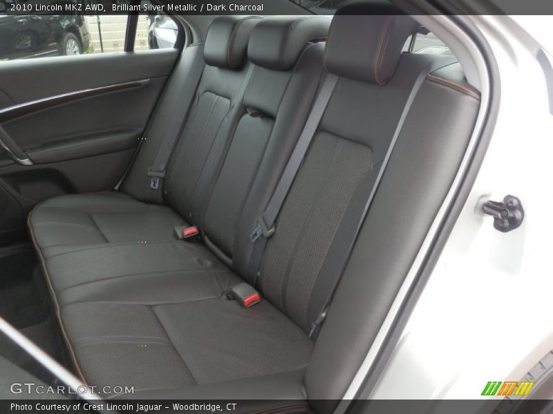 Rear Seat of 2010 MKZ AWD
