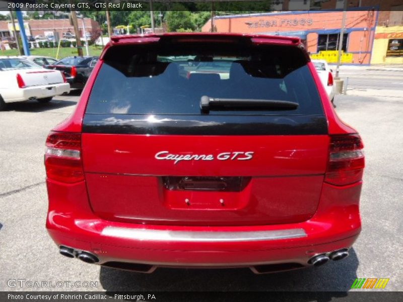 GTS Red / Black 2009 Porsche Cayenne GTS