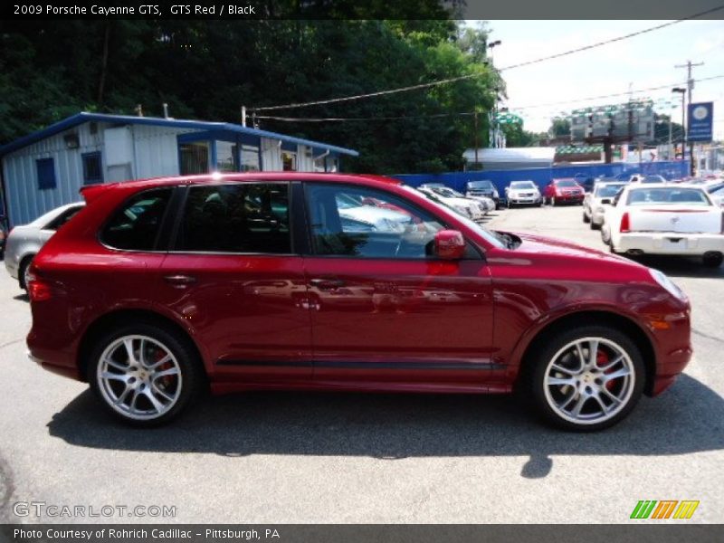 GTS Red / Black 2009 Porsche Cayenne GTS