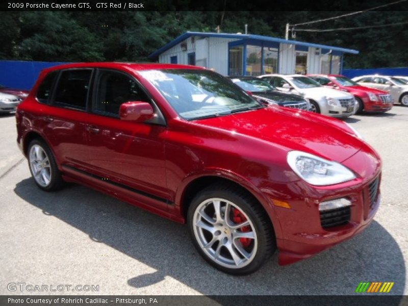 GTS Red / Black 2009 Porsche Cayenne GTS