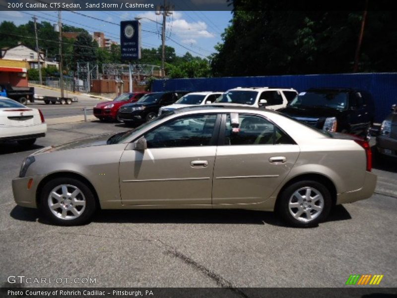Sand Storm / Cashmere 2006 Cadillac CTS Sedan