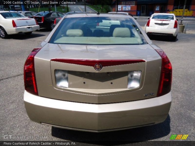 Sand Storm / Cashmere 2006 Cadillac CTS Sedan