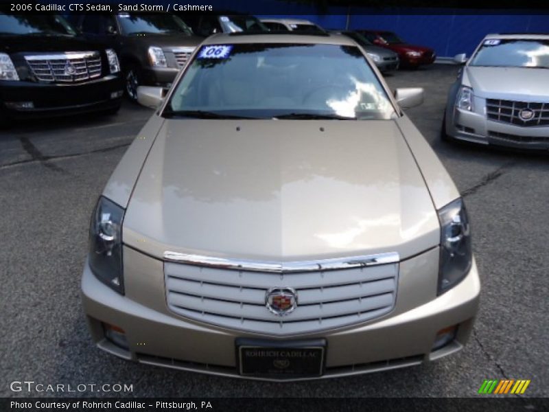 Sand Storm / Cashmere 2006 Cadillac CTS Sedan