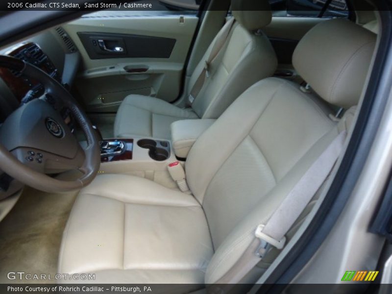 Front Seat of 2006 CTS Sedan