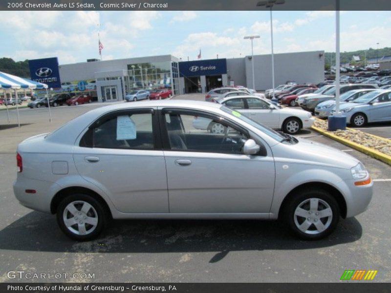 Cosmic Silver / Charcoal 2006 Chevrolet Aveo LS Sedan