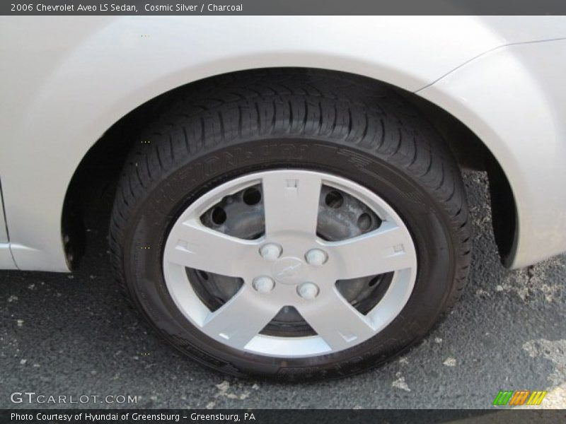 Cosmic Silver / Charcoal 2006 Chevrolet Aveo LS Sedan