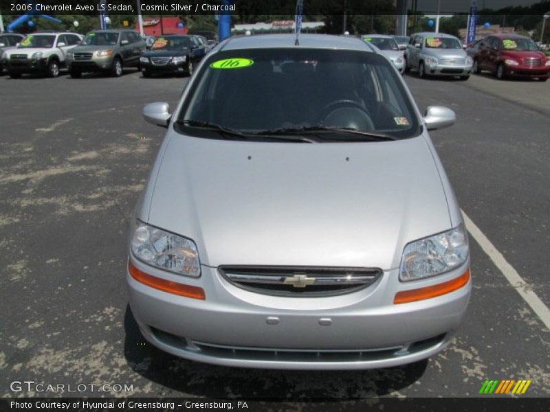 Cosmic Silver / Charcoal 2006 Chevrolet Aveo LS Sedan