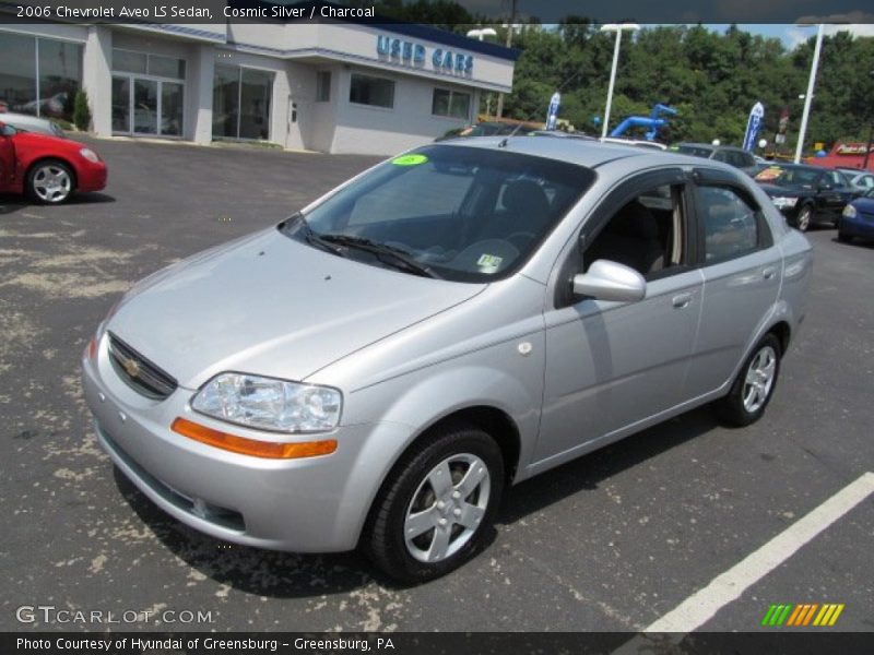 Cosmic Silver / Charcoal 2006 Chevrolet Aveo LS Sedan
