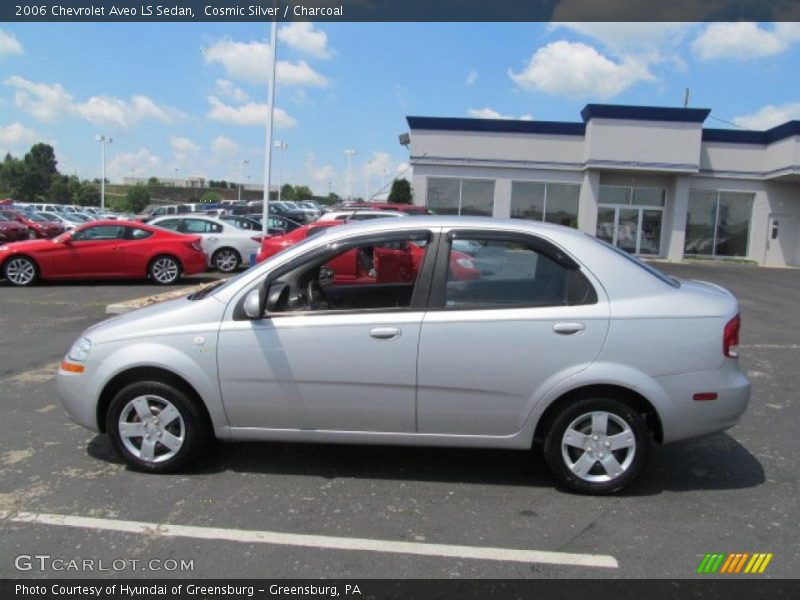 Cosmic Silver / Charcoal 2006 Chevrolet Aveo LS Sedan