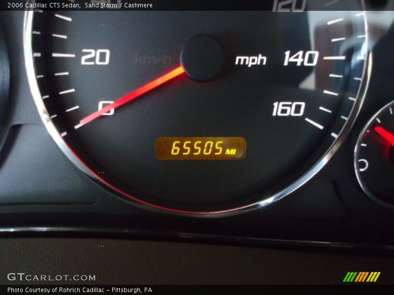 Sand Storm / Cashmere 2006 Cadillac CTS Sedan