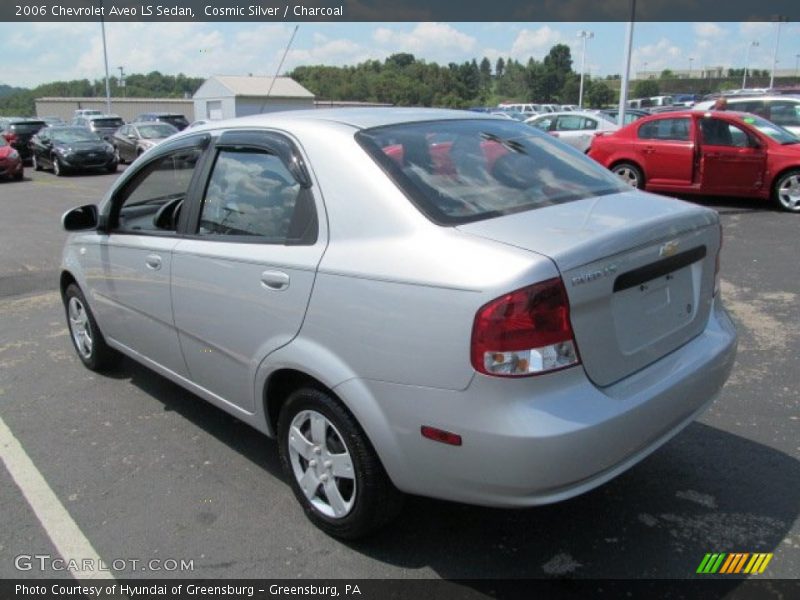 Cosmic Silver / Charcoal 2006 Chevrolet Aveo LS Sedan