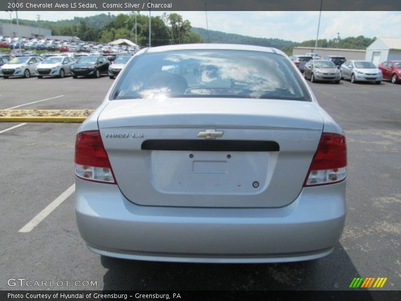 Cosmic Silver / Charcoal 2006 Chevrolet Aveo LS Sedan