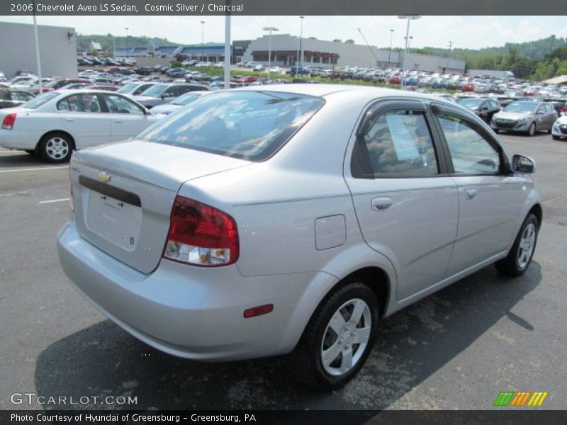 Cosmic Silver / Charcoal 2006 Chevrolet Aveo LS Sedan