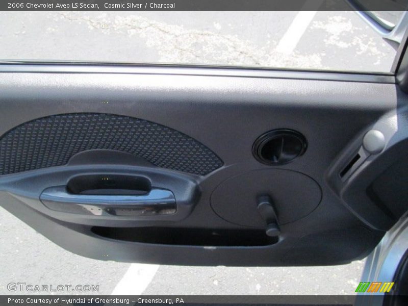 Cosmic Silver / Charcoal 2006 Chevrolet Aveo LS Sedan