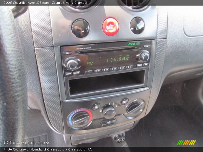 Cosmic Silver / Charcoal 2006 Chevrolet Aveo LS Sedan