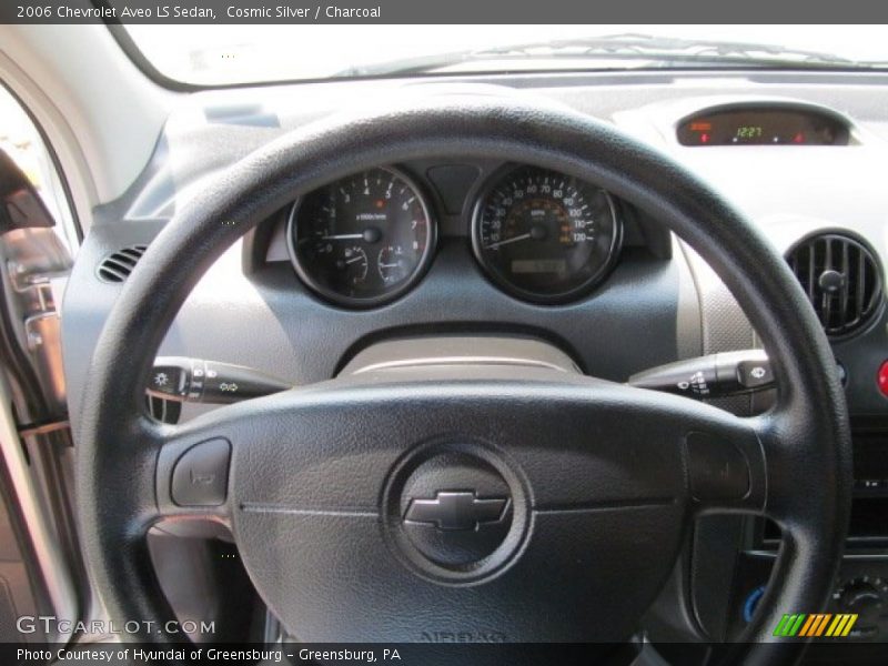 Cosmic Silver / Charcoal 2006 Chevrolet Aveo LS Sedan