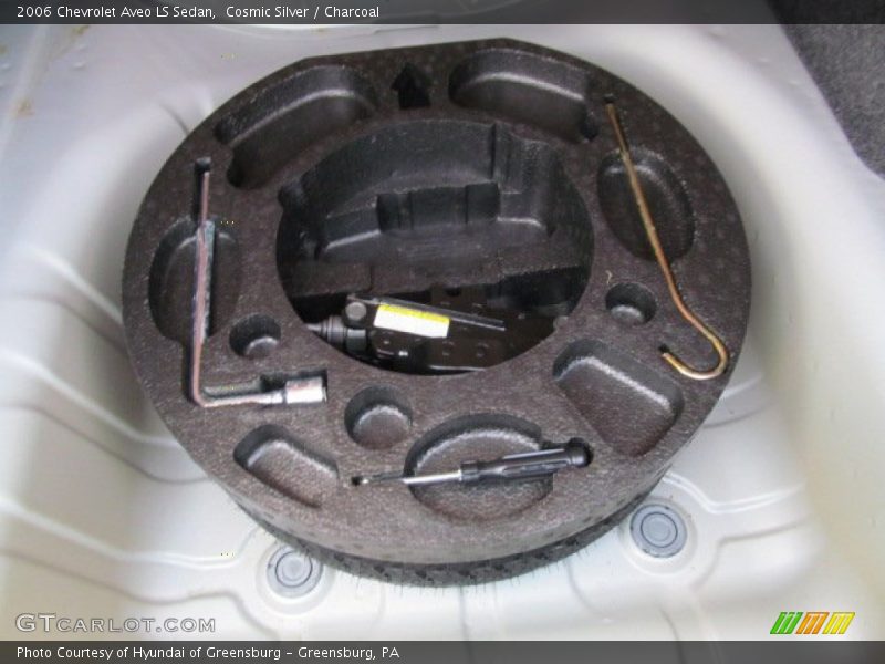 Cosmic Silver / Charcoal 2006 Chevrolet Aveo LS Sedan