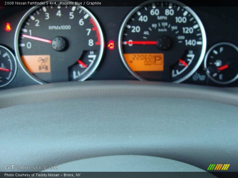 Majestic Blue / Graphite 2008 Nissan Pathfinder S 4x4