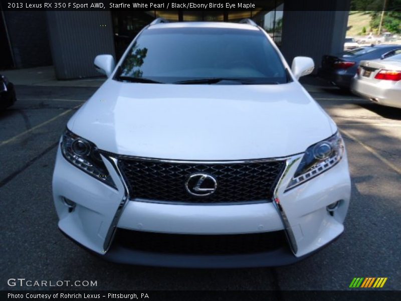  2013 RX 350 F Sport AWD Starfire White Pearl