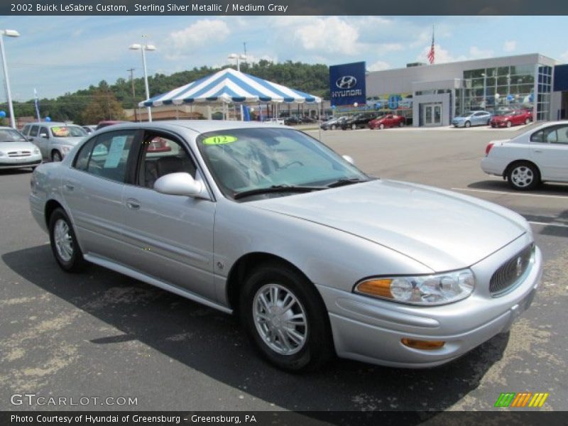 Sterling Silver Metallic / Medium Gray 2002 Buick LeSabre Custom