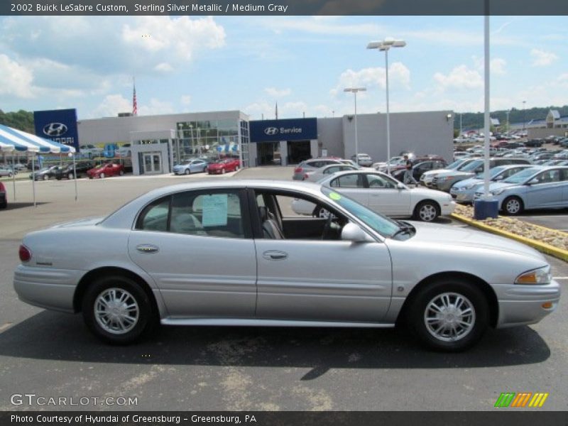 Sterling Silver Metallic / Medium Gray 2002 Buick LeSabre Custom