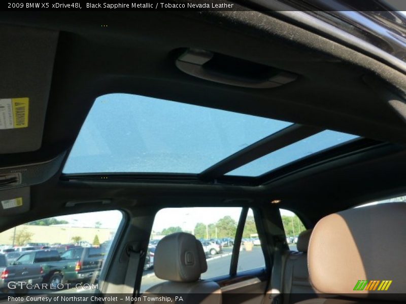Sunroof of 2009 X5 xDrive48i