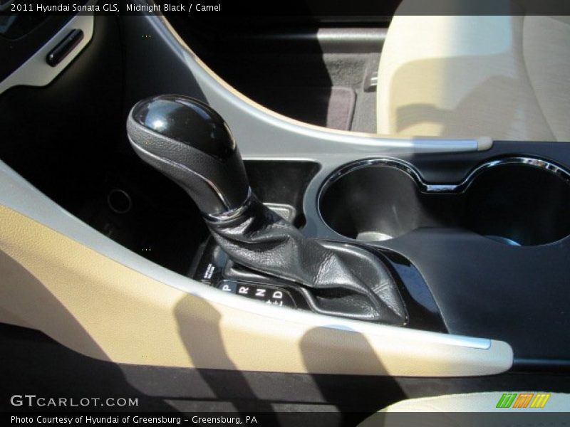 Midnight Black / Camel 2011 Hyundai Sonata GLS
