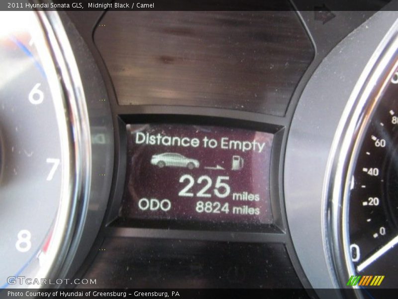 Midnight Black / Camel 2011 Hyundai Sonata GLS