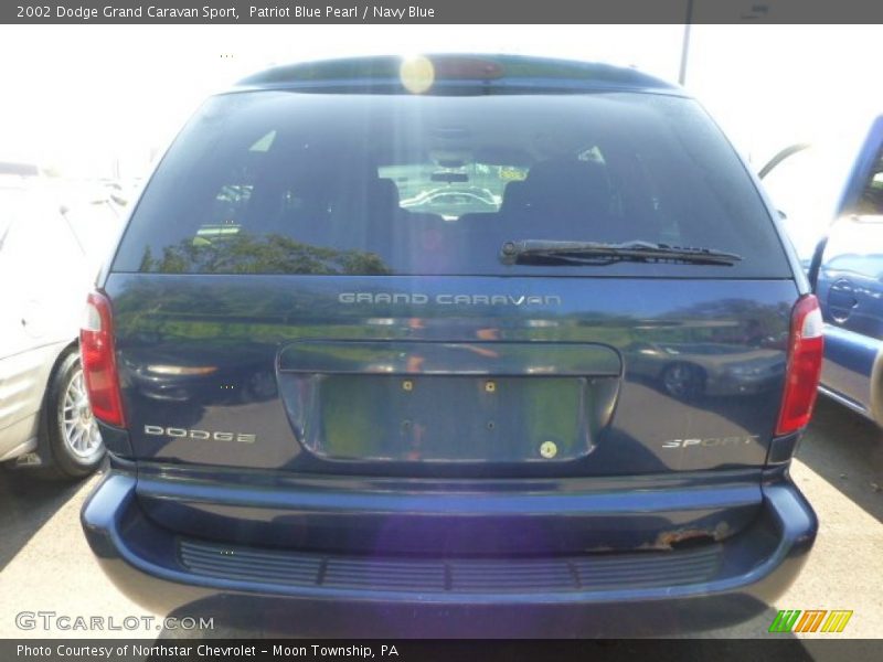 Patriot Blue Pearl / Navy Blue 2002 Dodge Grand Caravan Sport